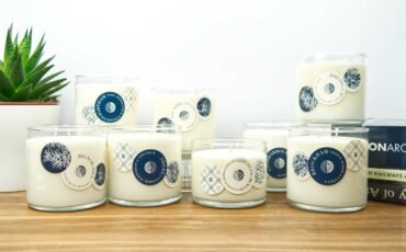 Lubien Natural Rapeseed Wax Premium Candles Hand Poured in Sussex